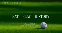 Desktop Screenshot of dornickhills.com